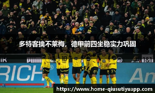 多特客擒不莱梅，德甲前四坐稳实力巩固